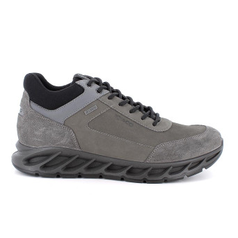 Zapato deportivo con gore-tex para hombre gris con cordones Zapato deportivo con gore-tex para hombre gris con cordones