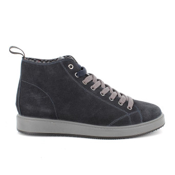 Midcut shoes for men blue with laces Midcut shoes for men blue with laces
