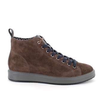 Midcut shoes for men brown with laces Midcut shoes for men brown with laces