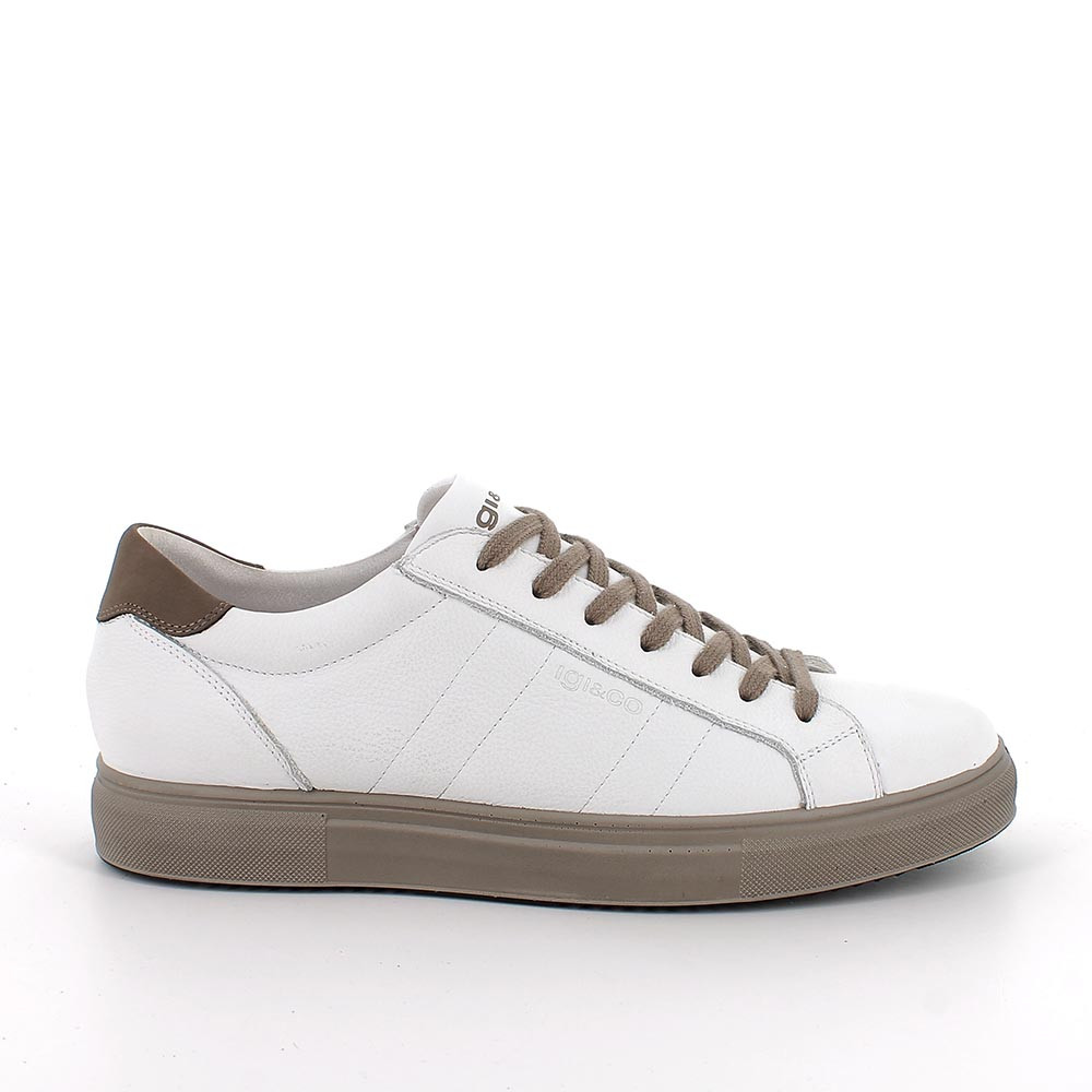 Sneakers&#x20;da&#x20;uomo&#x20;bianco&#x20;con&#x20;lacci