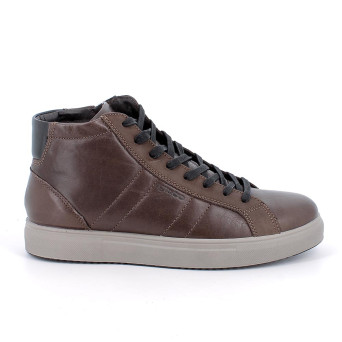 Midcut shoes for men brown with zip Midcut shoes for men brown with zip