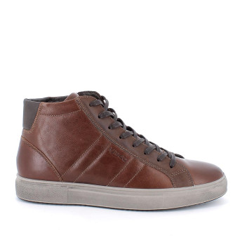 Midcut shoes for men brown with zip Midcut shoes for men brown with zip