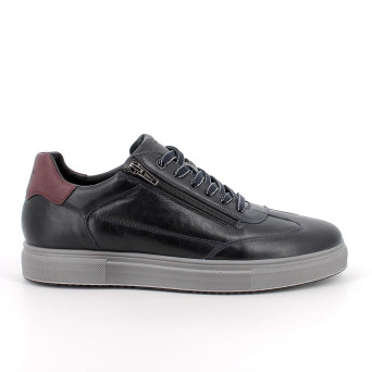 Sneakers for men blue with zip Sneakers for men blue with zip