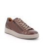Sneakers da uomo marrone con zip Sneakers da uomo marrone con zip