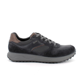 Gore-tex sneakers for men blue with laces Gore-tex sneakers for men blue with laces