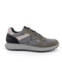 Sneakers for men grey and green with laces Sneakers for men grey and green with laces