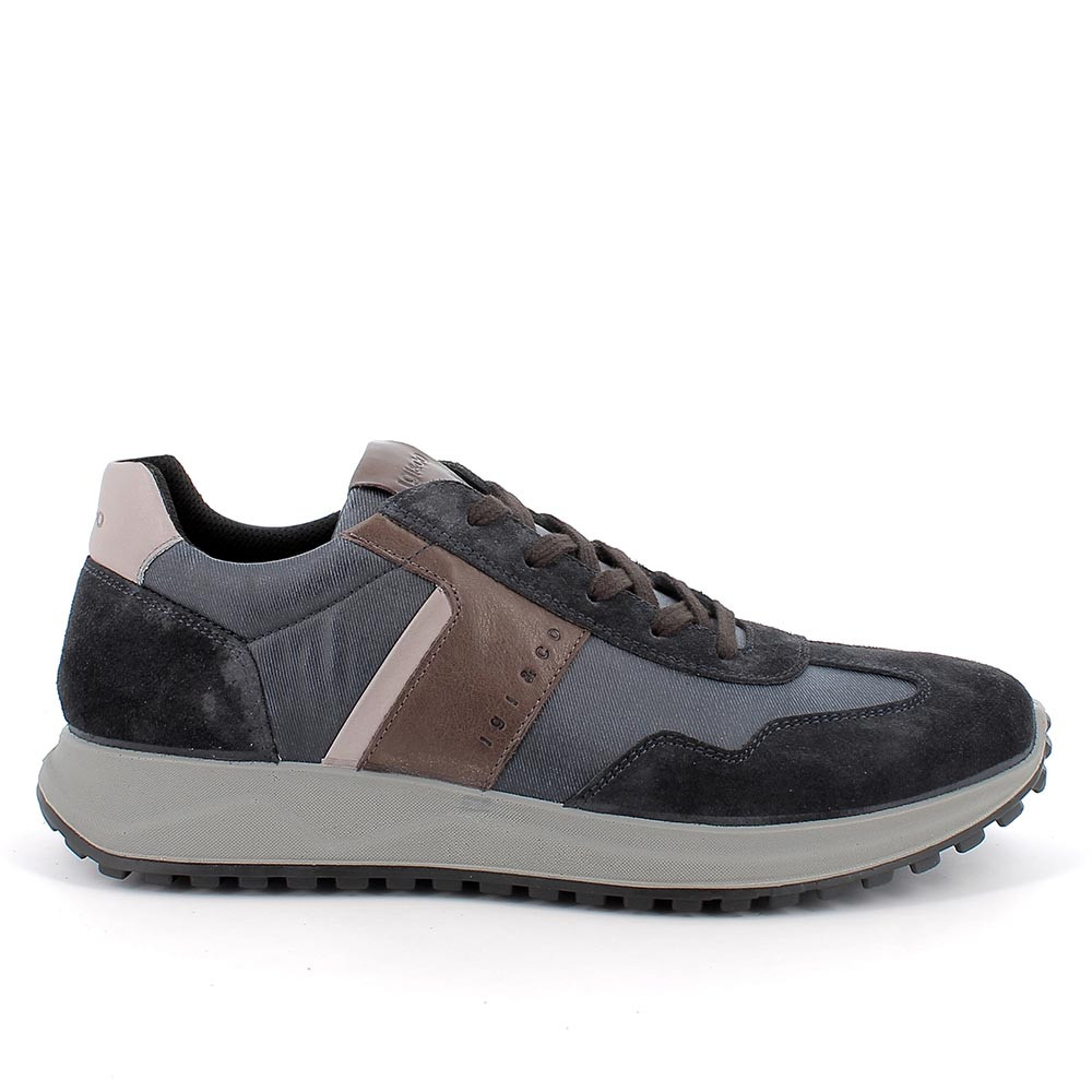 Deportivo para hombre azul con cordones