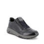 Sneakers for men blue with zip Sneakers for men blue with zip