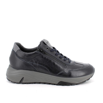 Sneaker pour homme bleu avec zip Sneaker pour homme bleu avec zip