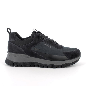 Gore-tex sneakers for men blue with laces Gore-tex sneakers for men blue with laces