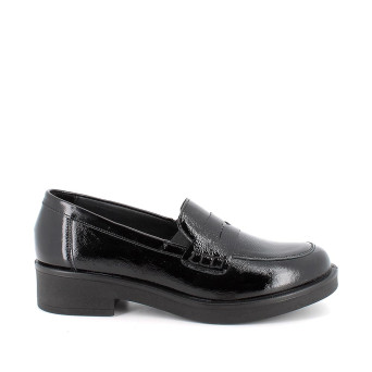 Mocassins for women black with elastic Mocassins for women black with elastic