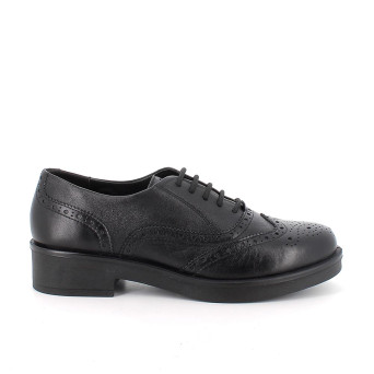 Stringate da donna nero con lacci Stringate da donna nero con lacci