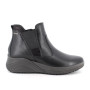 Bottines gore-tex avec coin pour femme noir avec zip Bottines gore-tex avec coin pour femme noir avec zip
