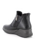 Bottines gore-tex avec coin pour femme noir avec zip Bottines gore-tex avec coin pour femme noir avec zip