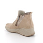 Goretex boots with wedge for women beige with zip Goretex boots with wedge for women beige with zip