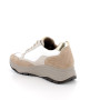 DAME GORE-TEX SNEAKERS MIT KEIL BEIGE UND WEISS MIT SENKEL DAME GORE-TEX SNEAKERS MIT KEIL BEIGE UND WEISS MIT SENKEL