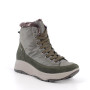 Goretex boots with wedge for women green with laces Goretex boots with wedge for women green with laces