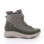 Botines gore-tex con cuña para mujer verde con cordones Botines gore-tex con cuña para mujer verde con cordones