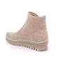 Half boots for women beige with zip Half boots for women beige with zip