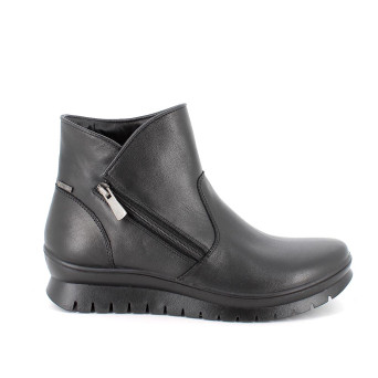 DAME GORE-TEX STIEFELETTEN SCHWARZ MIT ZIP DAME GORE-TEX STIEFELETTEN SCHWARZ MIT ZIP