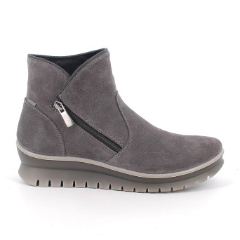 Medias botas gore-tex para mujer gris con cremallera Medias botas gore-tex para mujer gris con cremallera
