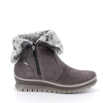 Gore-tex half boots for women grey with zip Gore-tex half boots for women grey with zip