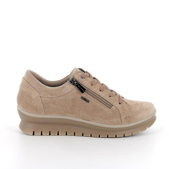 Gore-tex sneakers for women beige with zip Gore-tex sneakers for women beige with zip