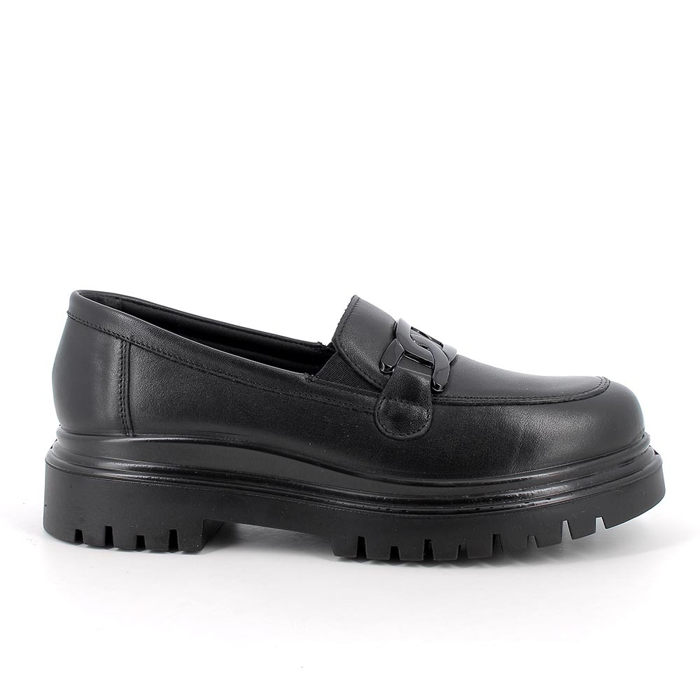 Mocassini&#x20;da&#x20;donna&#x20;nero&#x20;con&#x20;elastico