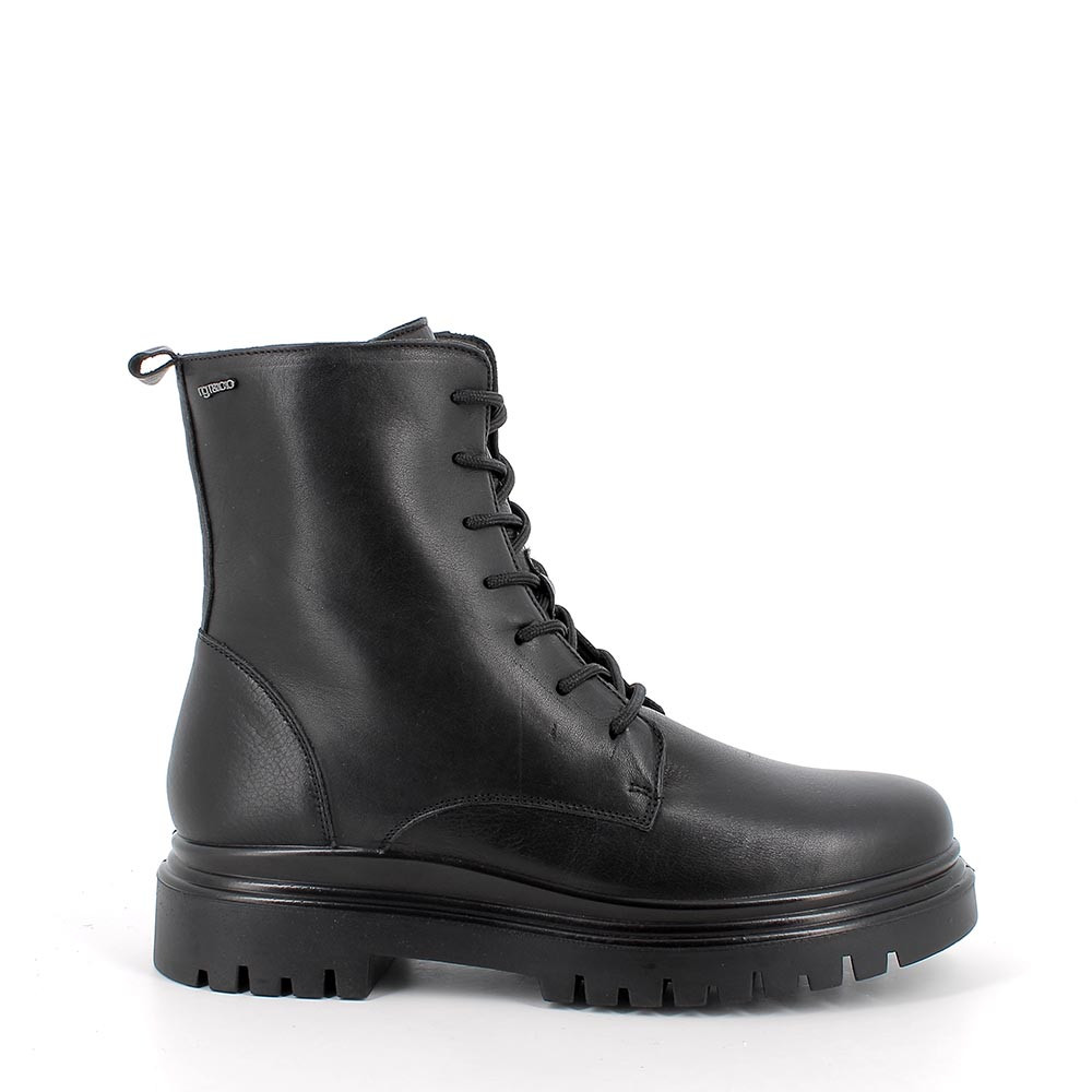 Anfibi&#x20;da&#x20;donna&#x20;nero&#x20;con&#x20;zip