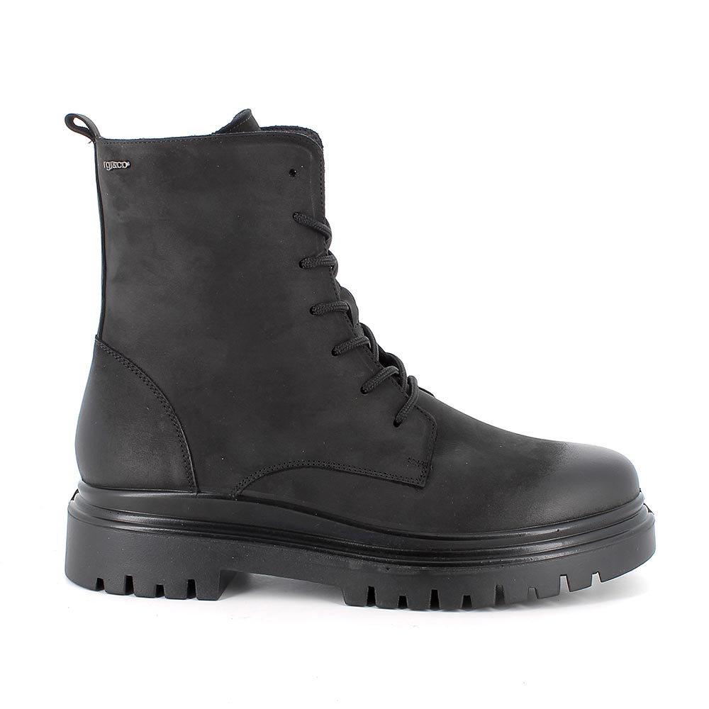 Anfibi&#x20;da&#x20;donna&#x20;nero&#x20;con&#x20;zip