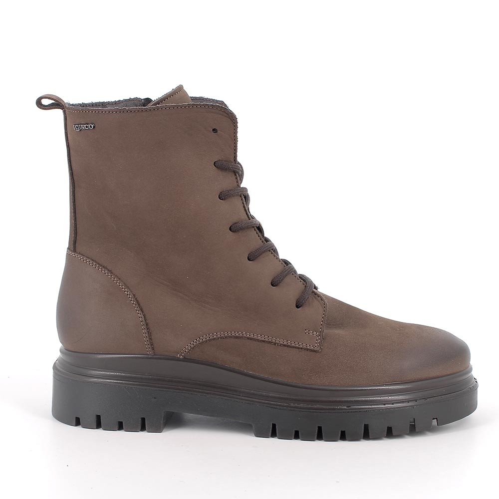 Anfibi&#x20;da&#x20;donna&#x20;marrone&#x20;con&#x20;zip