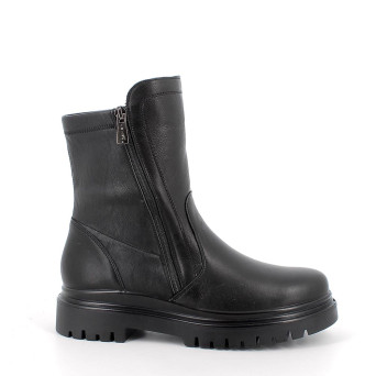 Half boots for women black with zip Half boots for women black with zip