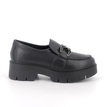 Mocassins for women black with elastic Mocassins for women black with elastic