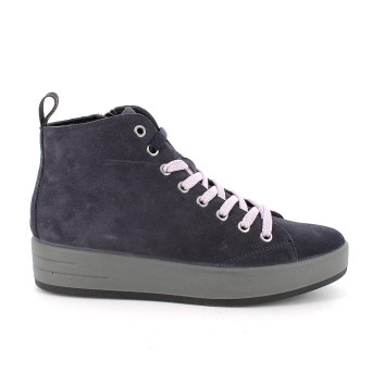 Polacchine da donna blu con zip Polacchine da donna blu con zip