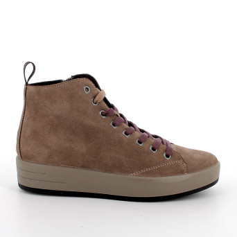 Polacchine da donna beige con zip Polacchine da donna beige con zip