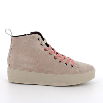 Polacchine da donna beige con zip Polacchine da donna beige con zip