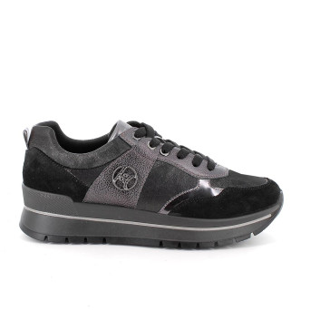 Sneakers da donna nero con lacci Sneakers da donna nero con lacci