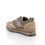 Sneaker pour femme beige et brun avec lacets Sneaker pour femme beige et brun avec lacets