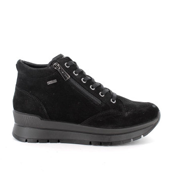 Sneakers gore-tex da donna nero con zip Sneakers gore-tex da donna nero con zip