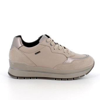 Sneakers gore-tex da donna beige con lacci Sneakers gore-tex da donna beige con lacci