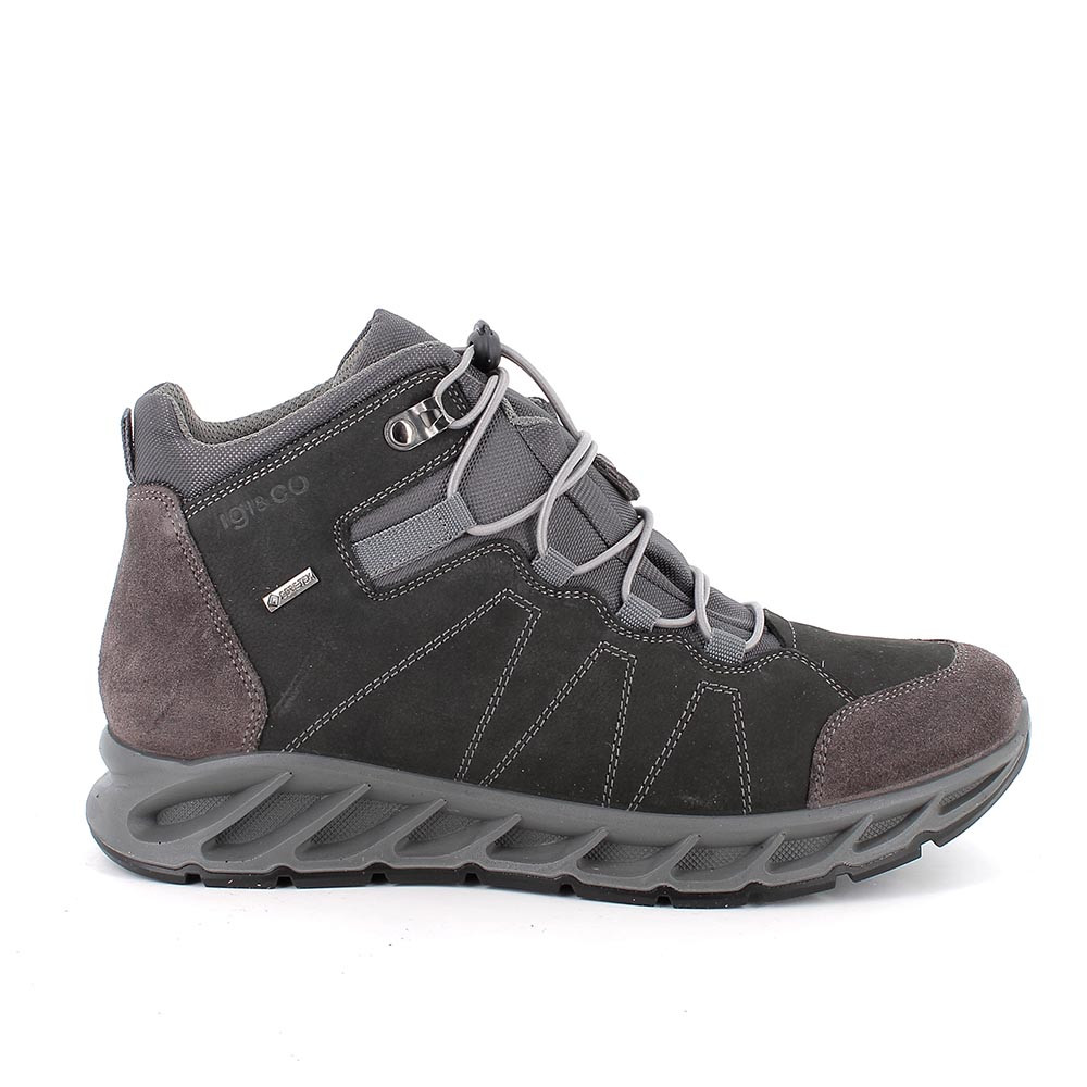 Sneakers&#x20;gore-tex&#x20;da&#x20;donna&#x20;grigio&#x20;con&#x20;elastico