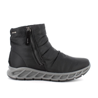Stivaletti gore-tex da donna nero con zip Stivaletti gore-tex da donna nero con zip