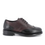 Lace-up shoes for women brown and black with laces Lace-up shoes for women brown and black with laces