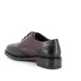 Lace-up shoes for women brown and black with laces Lace-up shoes for women brown and black with laces