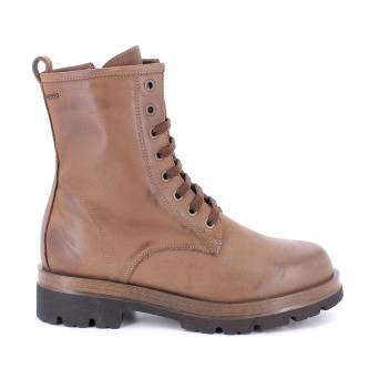 Boots with heel for women brown with zip Boots with heel for women brown with zip