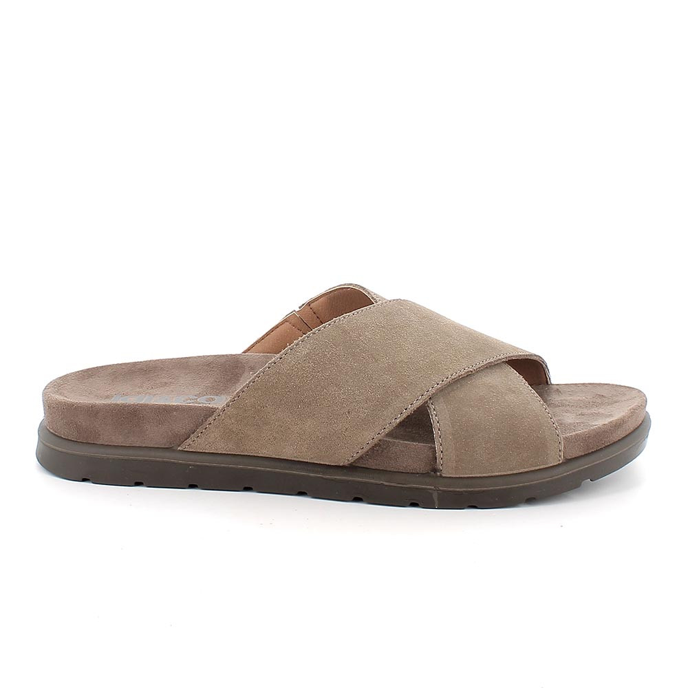 Sandali da uomo beige e marrone