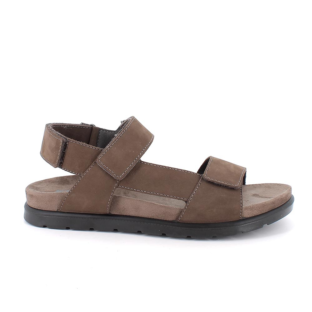 Sandali da uomo marrone con strap