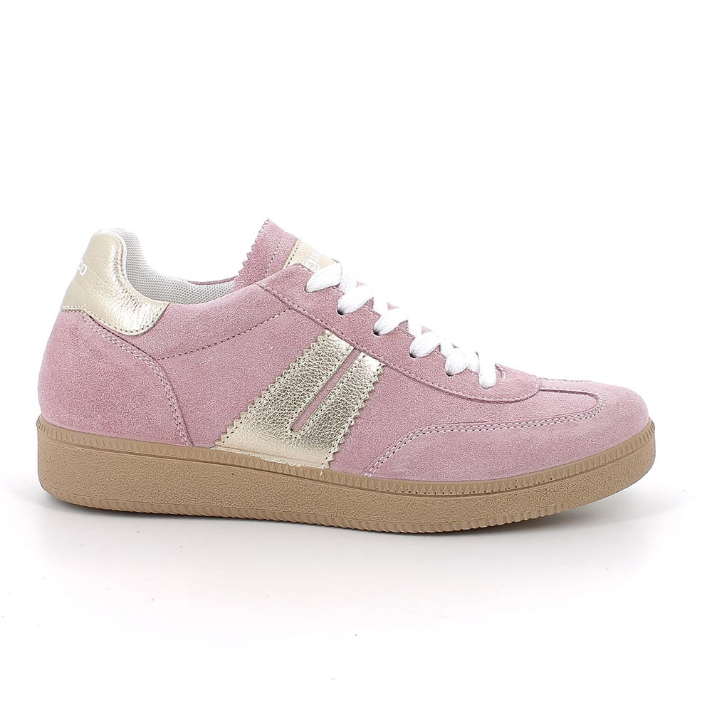 SNEAKERS FOR WOMAN PINK WITH LACES