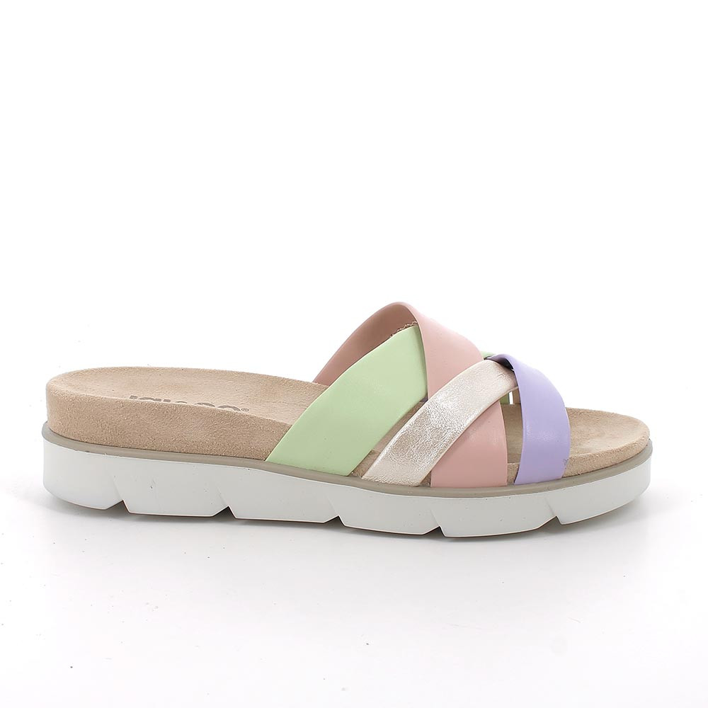 SANDALS FOR WOMAN  GREEN  AND PINK