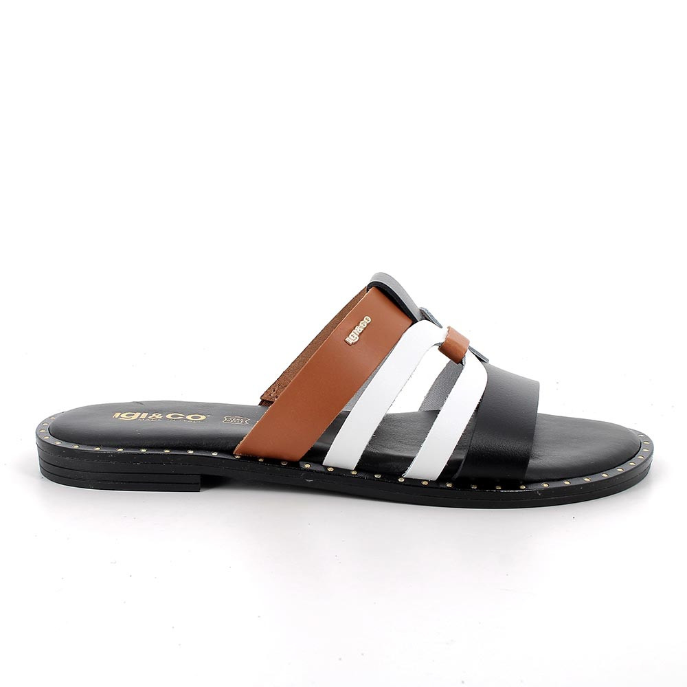 SANDALS FOR WOMAN  BLACK  AND BROWN